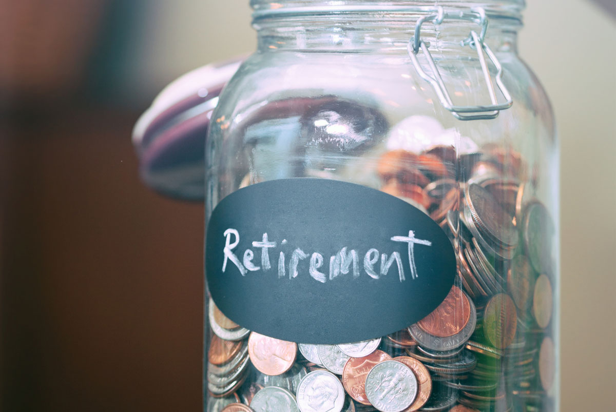 retirement fund savings jar