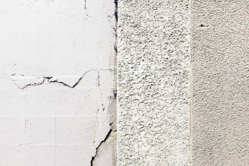 Home foundation cracks